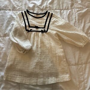 Zara Kids Cream Fabric